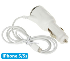 Carcharger voor iPhone 5 & iPhone 6
