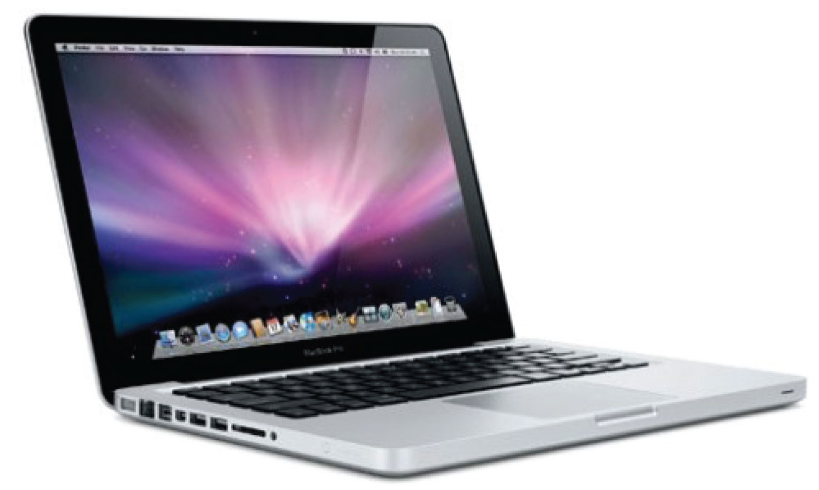 De aluminium Apple MacBook Pro A1278 met een A1322 accu/ batterij